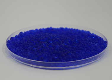 China 3 - 5mm blauer Selbst, der Kieselgel, Silikon-trocknende Perlen ungiftig anzeigt usine